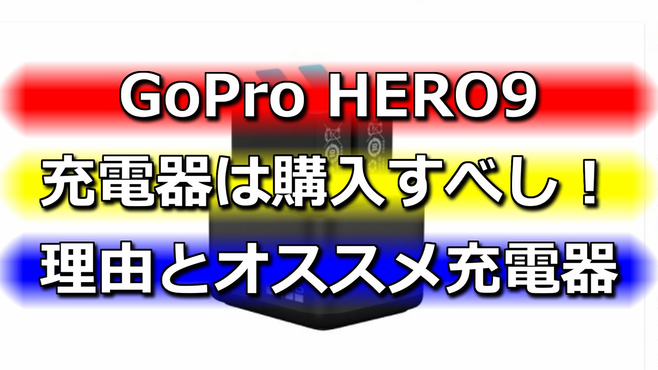 GoPro HERO 9充電器　購入